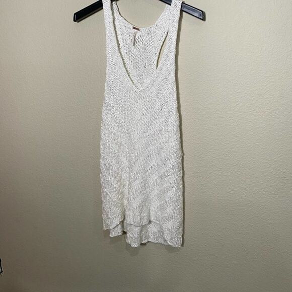 Free People Chevron Sleeveless Sweater Tank Top - Picture 1 of 7
